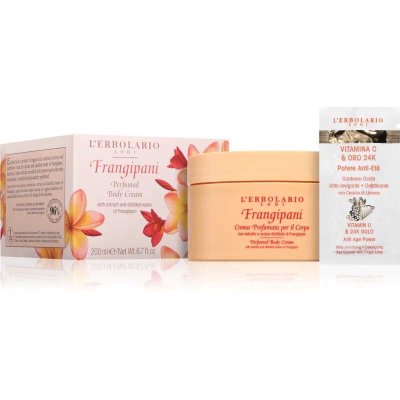 L'ERBOLARIO Frangipani krema za telo 200 ml