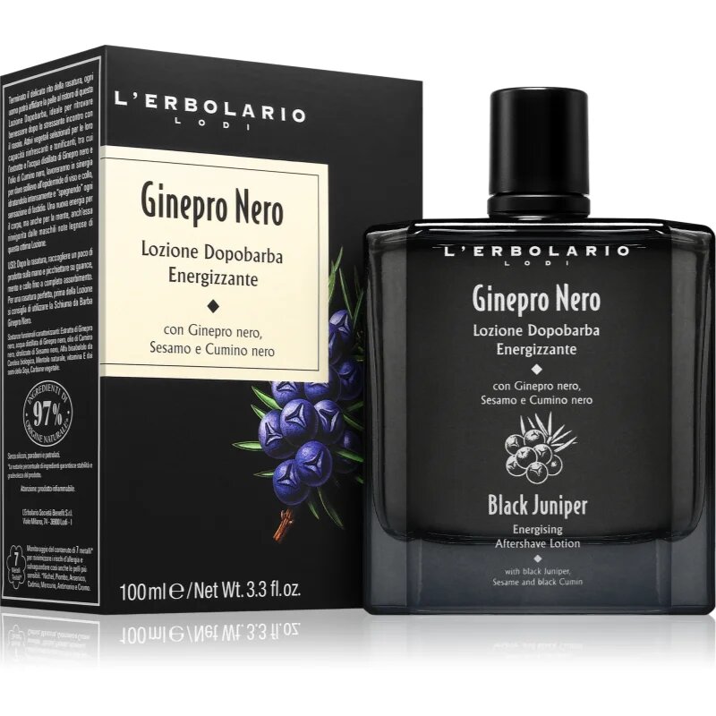 L'ERBOLARIO Ginepro Nero voda za po britju 100 ml