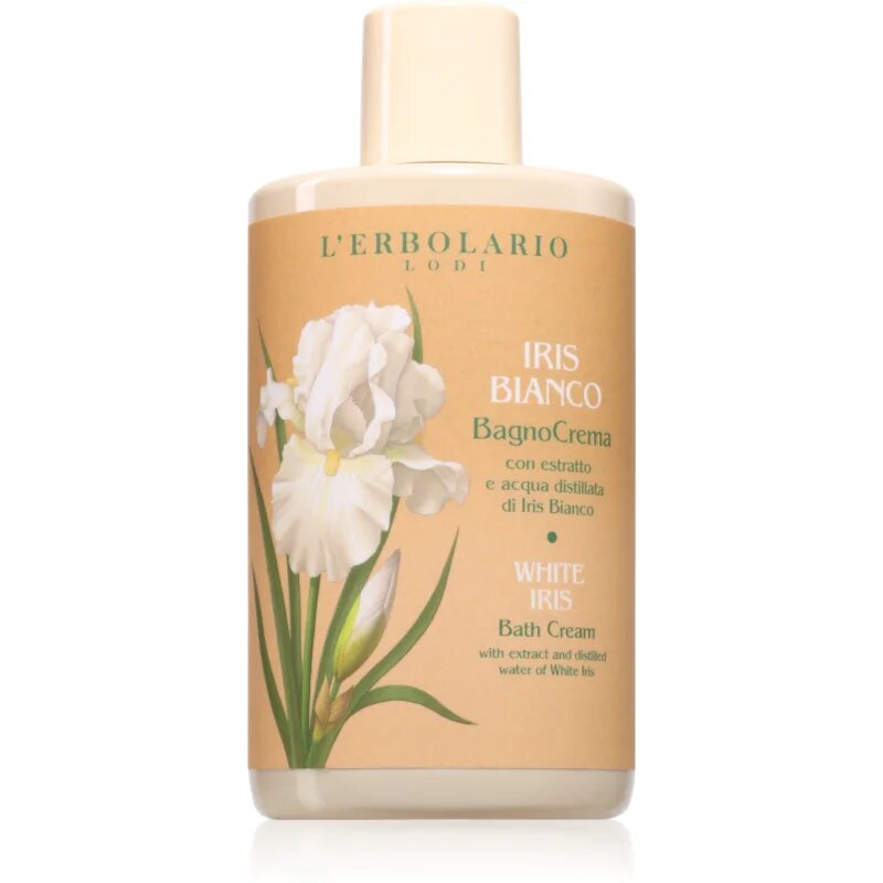 L'ERBOLARIO Iris Bianco kremasti gel za prhanje 300 ml