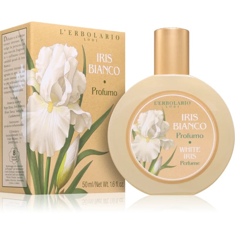 L'ERBOLARIO Iris Bianco parfumska voda za ženske 50 ml