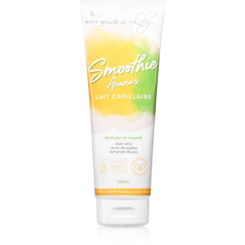 Les Secrets De Loly Smoohie Ananas mleko brez spiranja za lase 250 ml