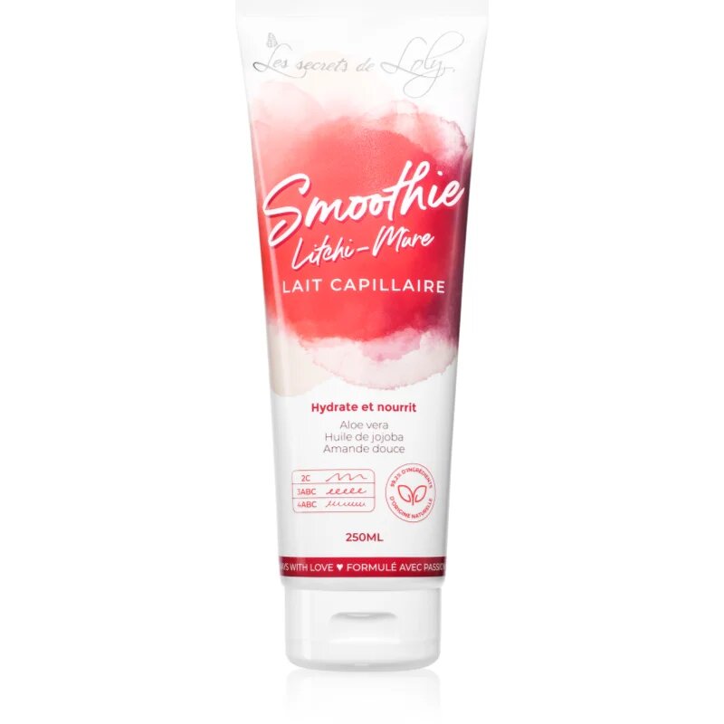 Les Secrets De Loly Smoothie Litchi-Mûre mleko za lase 250 ml