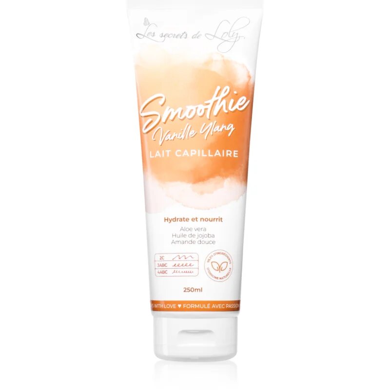 Les Secrets De Loly Smoothie Vanille Ylang mleko brez spiranja za lase 250 ml