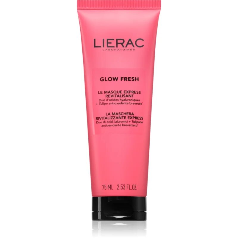Lierac Glow Fresh The Revitalizing Express Mask revitalizacijska maska za obraz 75 ml