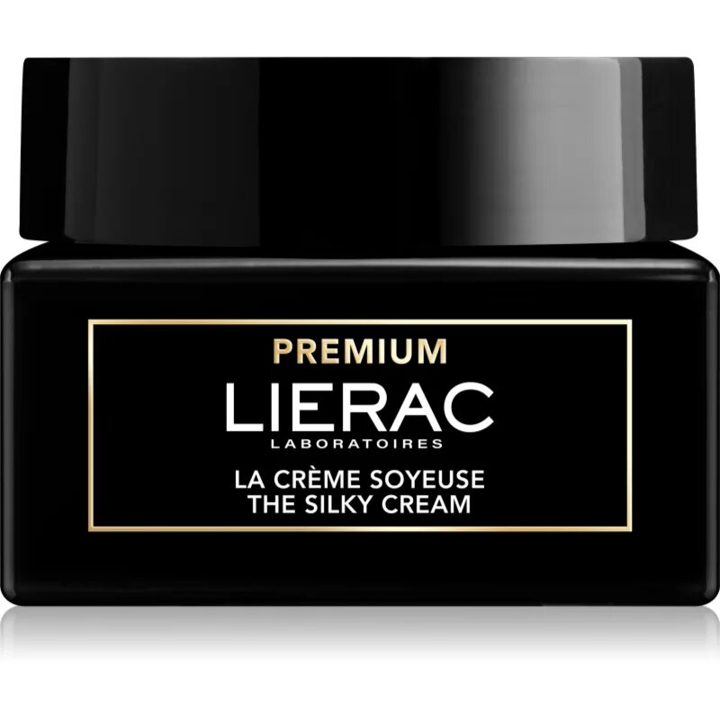 Lierac Premium The Silky Cream svilena nežna krema proti znakom staranja za ponovno polnjenje 50 ml