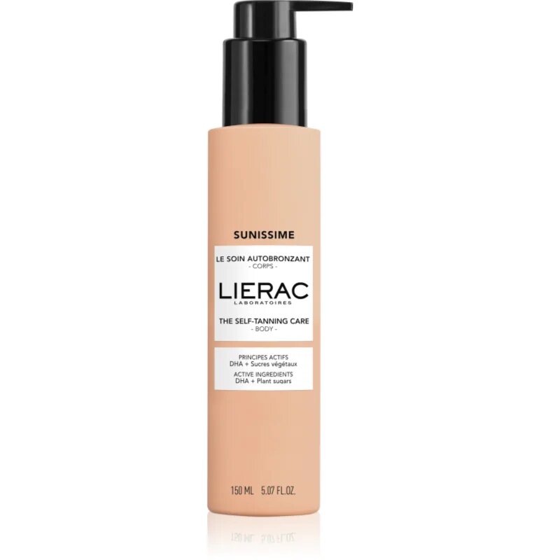 Lierac Sunissime The Self-Tanning Care samoporjavitvena krema za telo 150 ml