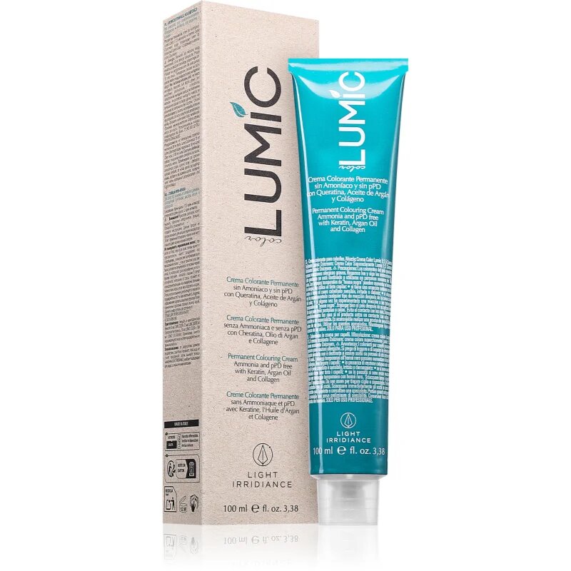 Light Irridiance Lumic barva za lase brez amoniaka odtenek 7.0 Blonde 100 ml