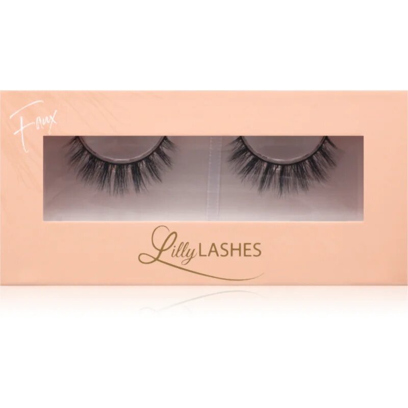 Lilly Lashes Everyday 3D Faux Mink umetne trepalnice vrsta Reveal 1 par