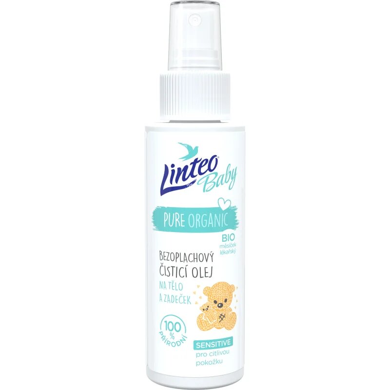 Linteo Baby nežno čistilno olje za otroke 100 ml