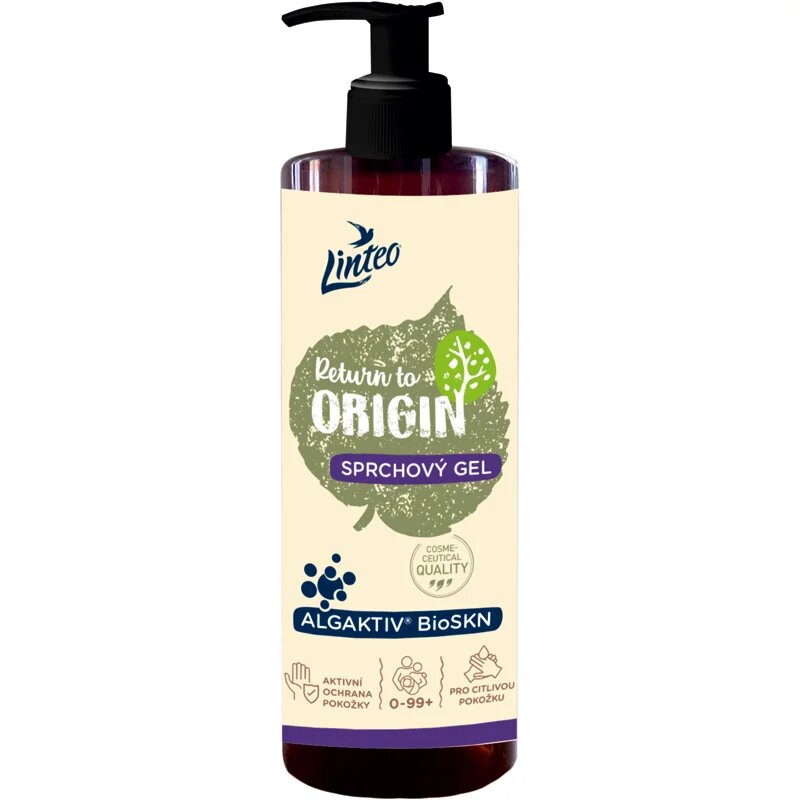 Linteo Return to Origin gel za prhanje 385 ml