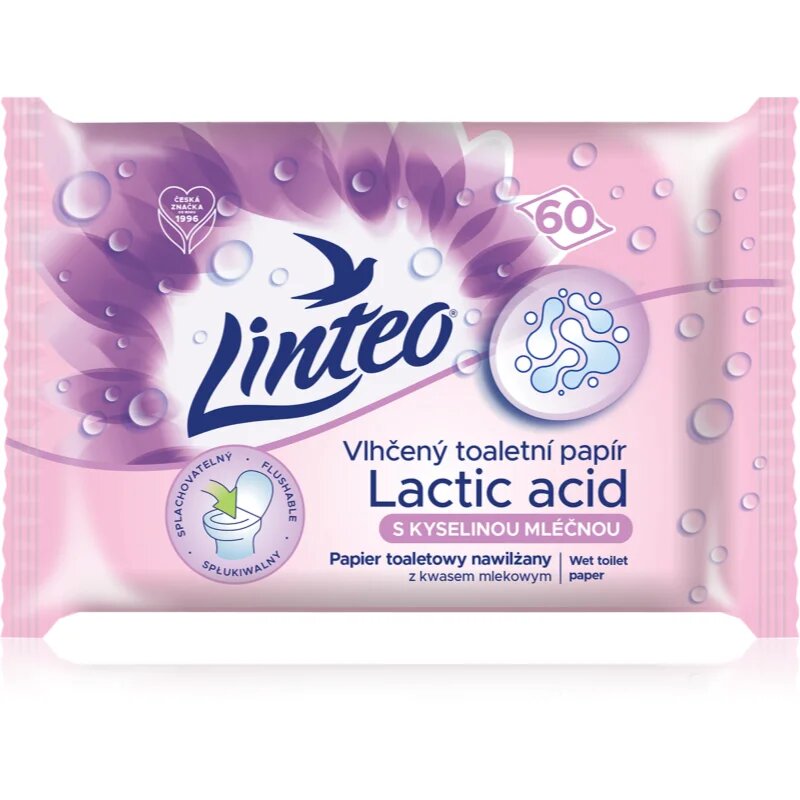 Linteo Wet Toilet Paper vlažilni toaletni papir 60 kos