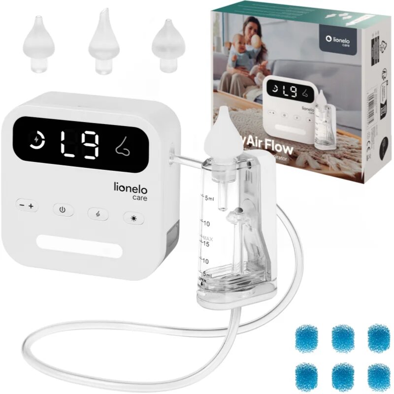 Lionelo Baby Air Flow aspirator za čiščenje nosu 1 kos