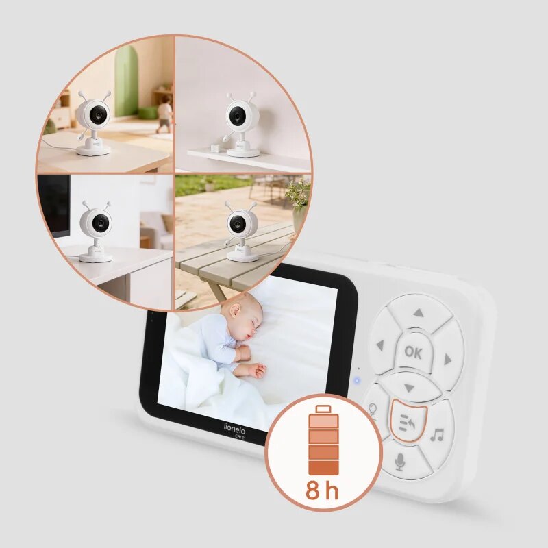 Lionelo BABYLINE 3.4 digitalna video varuška 1 kos