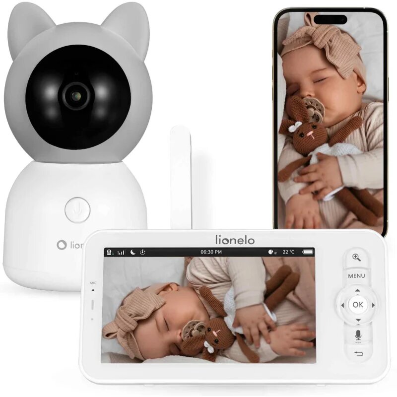 Lionelo Babyline 9.2 AI digitalna video varuška 1 kos