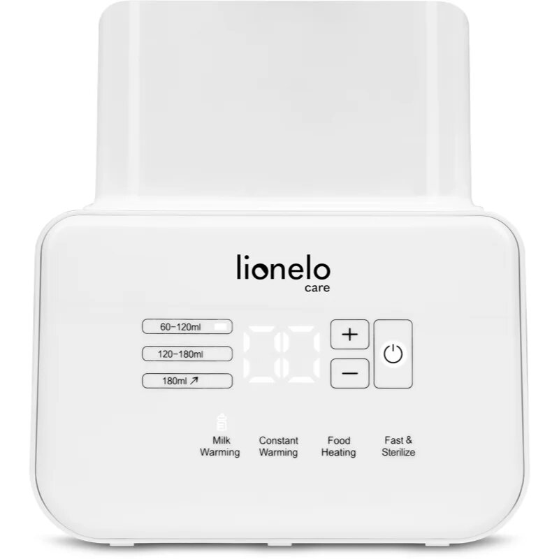 Lionelo Care Thermup Double grelnik otroških stekleničk White 1 kos