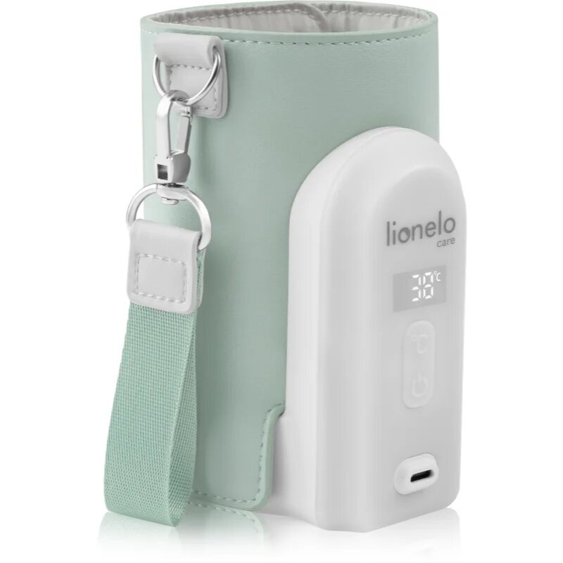 Lionelo Care Thermup Go Evo grelnik otroških stekleničk Green Sage 1 kos