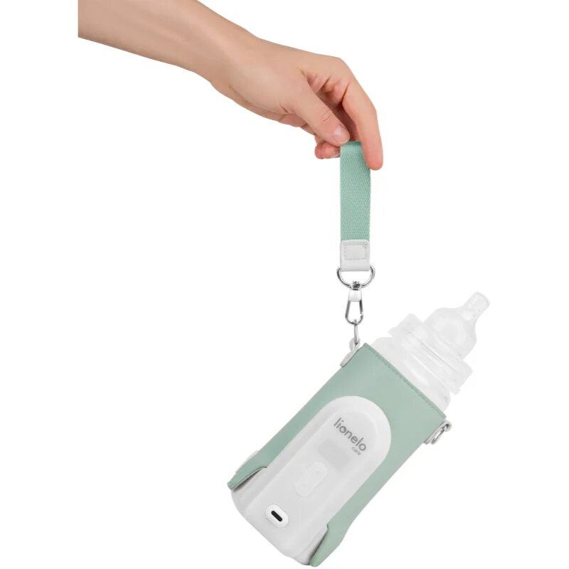 Lionelo Care Thermup Go Evo grelnik otroških stekleničk Green Sage 1 kos