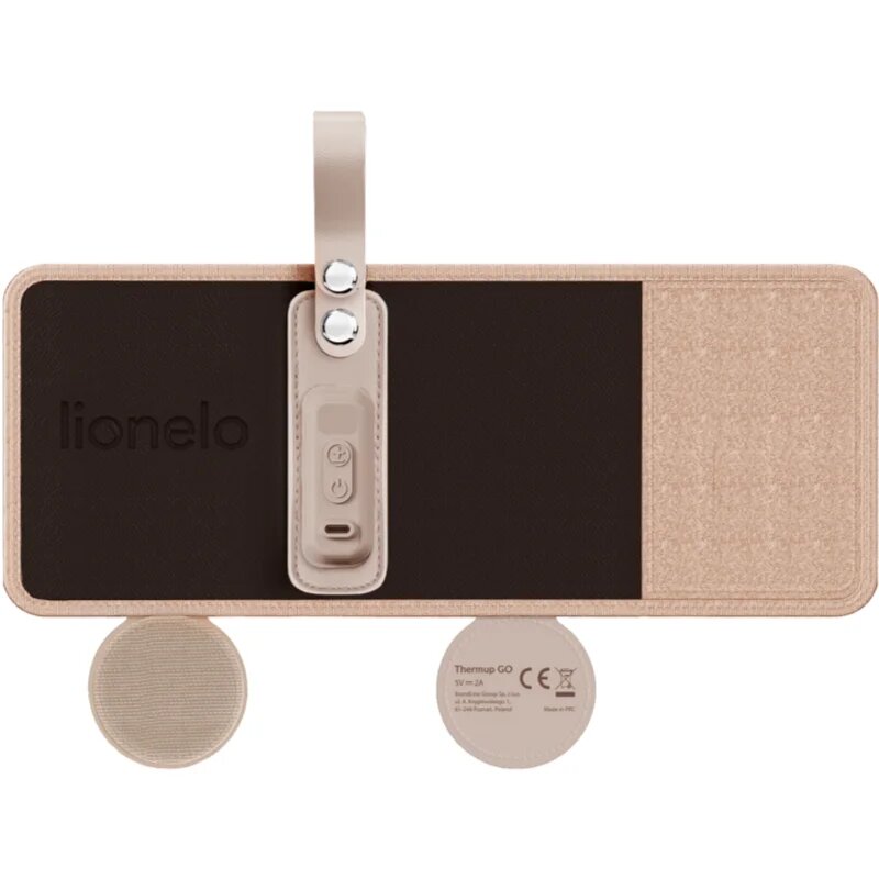 Lionelo Care Thermup Go grelnik otroških stekleničk Brown Chocolate 1 kos