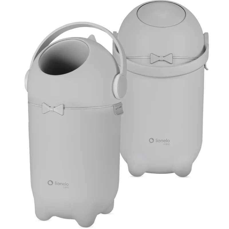 Lionelo Purebin koš za plenice Grey 10l 1 kos