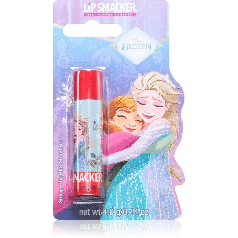 Lip Smacker Disney Frozen Elsa & Anna balzam za ustnice okus Stronger Strawberry 4 g