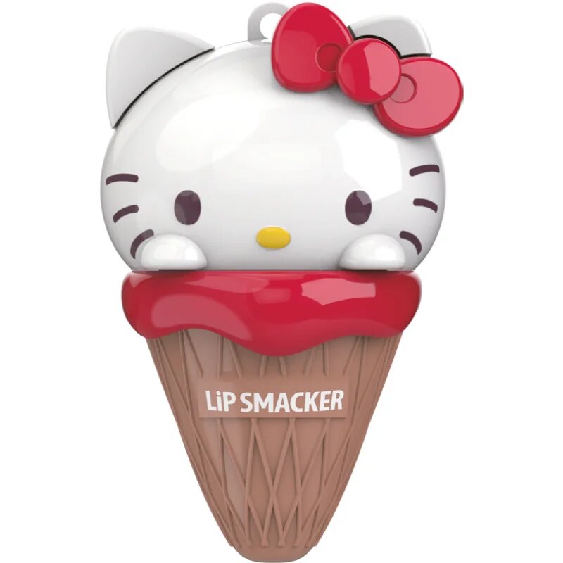 Lip Smacker Hello Kitty & Friends balzam za ustnice za ključe okus Strawberry 6.4 g