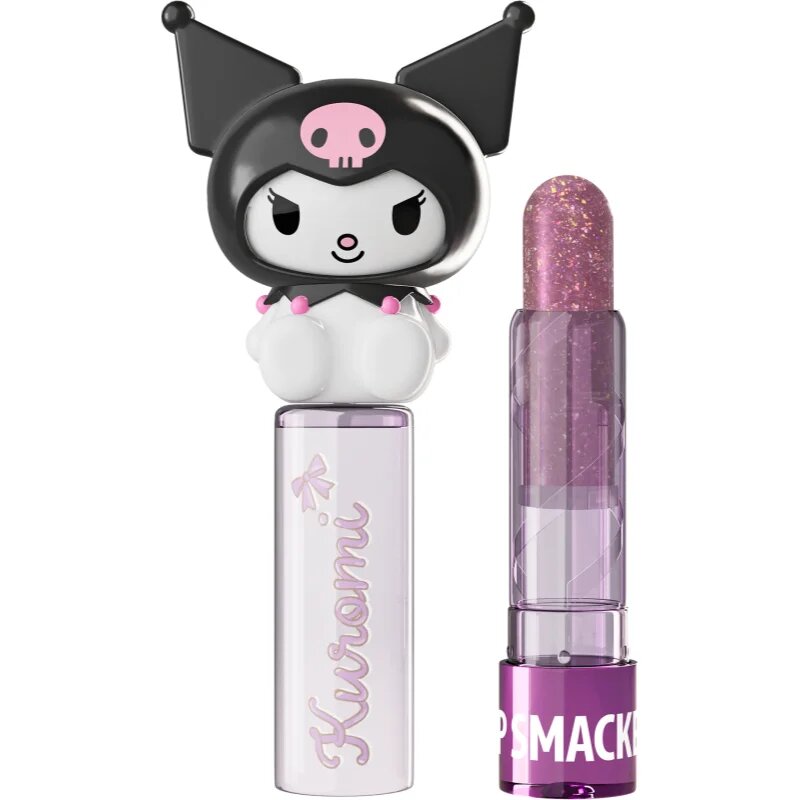 Lip Smacker Hello Kitty & Friends Kuromi balzam za sijoče ustnice ki se odziva na pH dišave Mood Swing 4 g