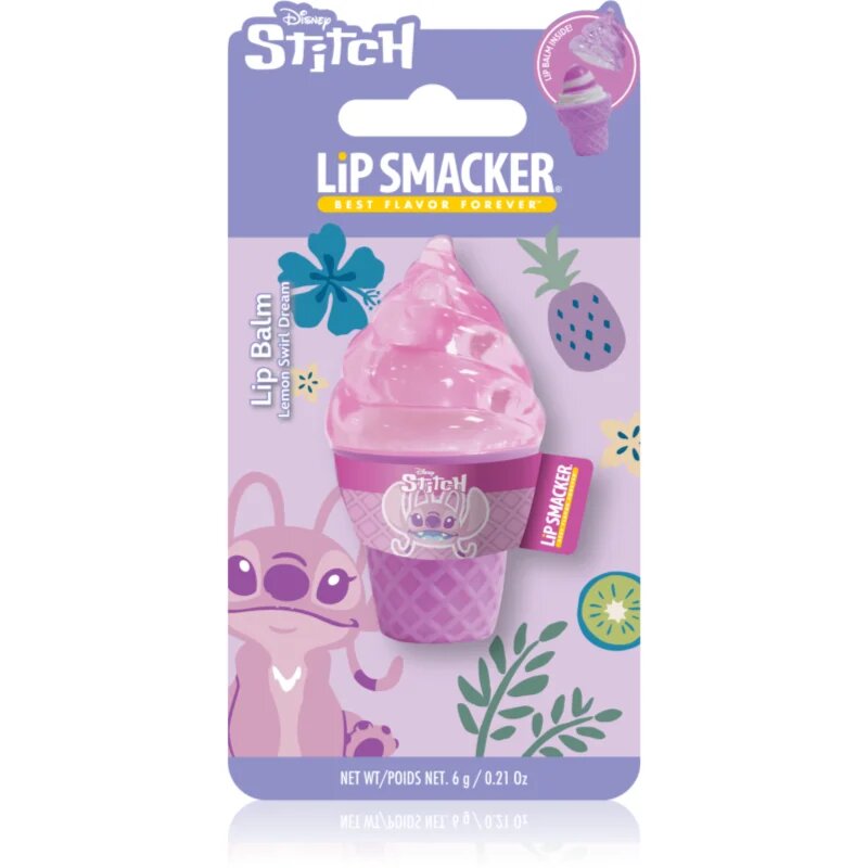 Lip Smacker Stitch Angel balzam za ustnice okus Lemon Swirl Dream 6 g