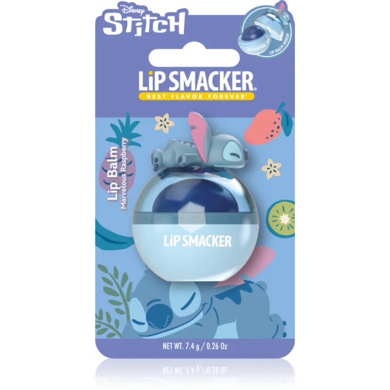 Lip Smacker Stitch balzam za ustnice okus Marvelous Raspberry 7.4 g