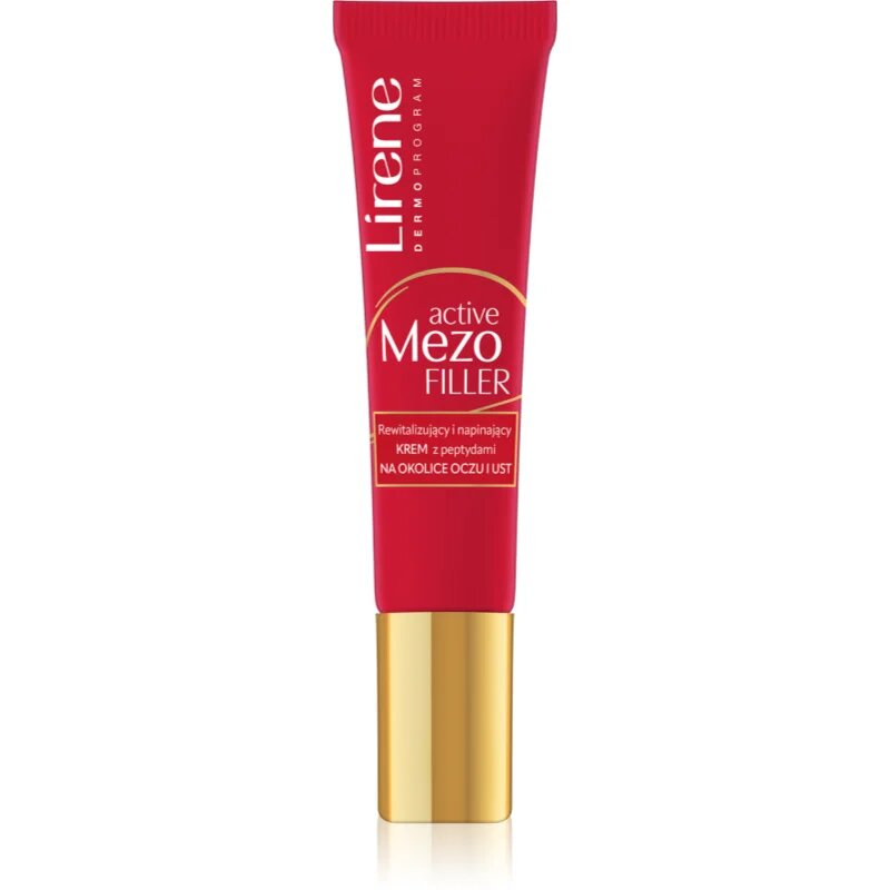 Lirene Active Mezo Filler 60+ krema za okoli oči in ustnice z učinkom liftinga 15 ml