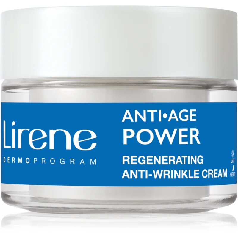 Lirene Anti Age Power intenzivna pomlajevalna krema proti gubam 55+ 50 ml