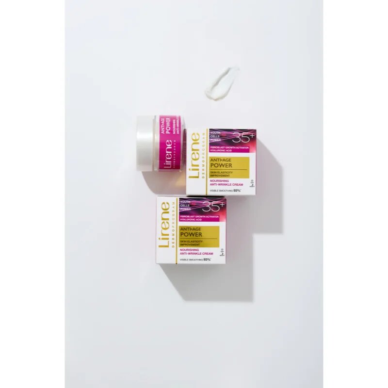 Lirene Anti Age Power učvrstitvena in gladilna krema 35+ 50 ml