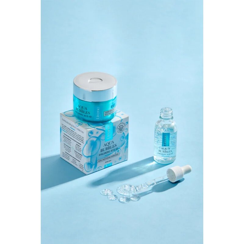 Lirene Aqua Bubbles globinsko vlažilna krema za dan in noč 50 ml