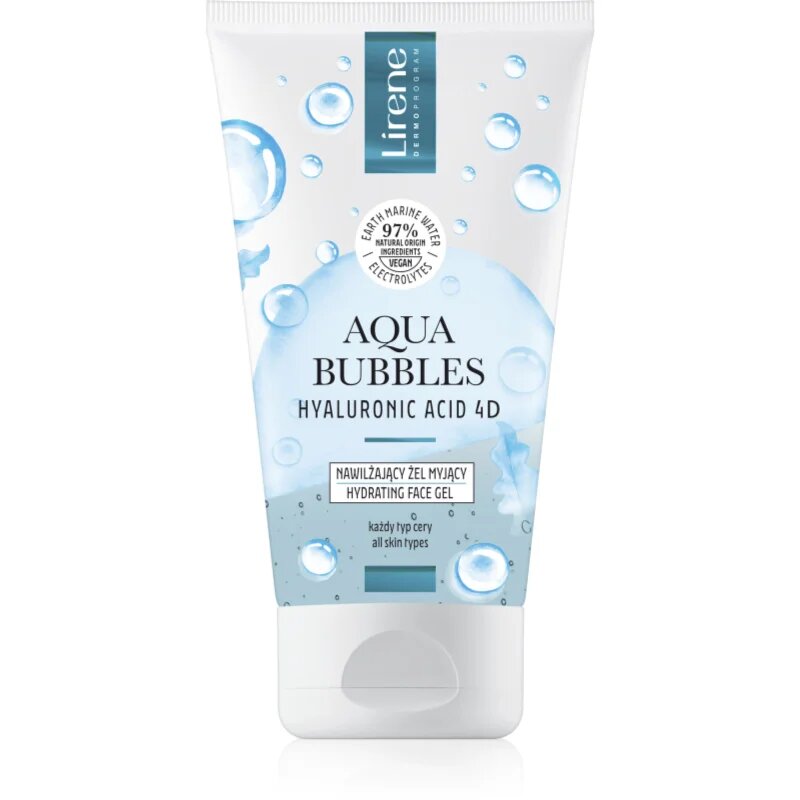 Lirene Aqua Bubbles vlažilni gel za umivanje 150 ml