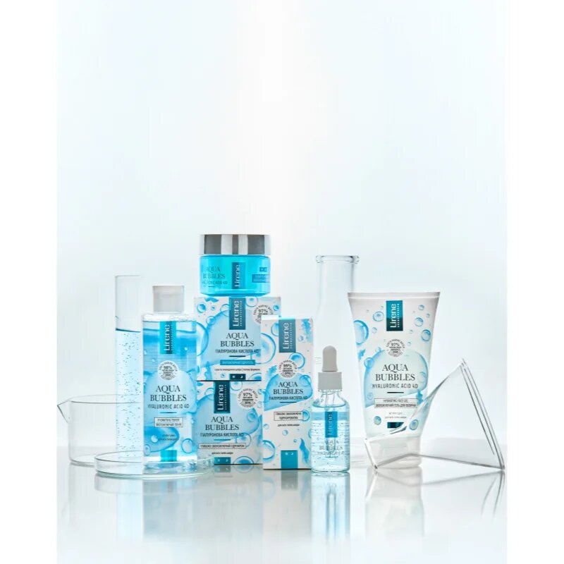 Lirene Aqua Bubbles vlažilni serum za dan in noč 30 ml