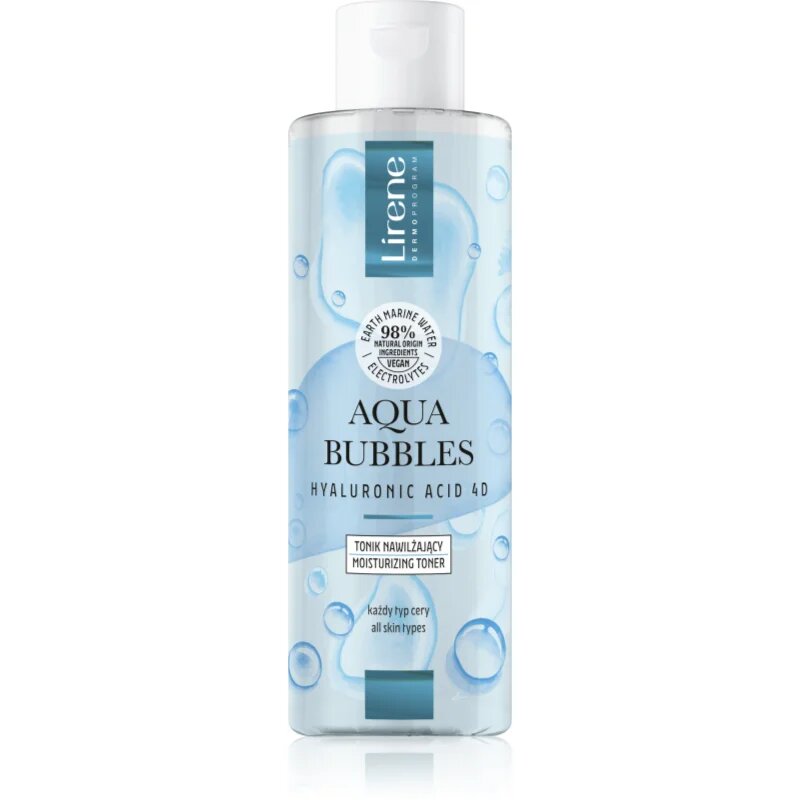 Lirene Aqua Bubbles vlažilni tonik 200 ml
