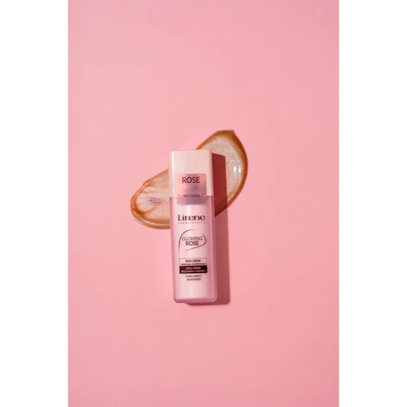 Lirene Base Glowing Rose posvetlitvena podlaga 30 ml
