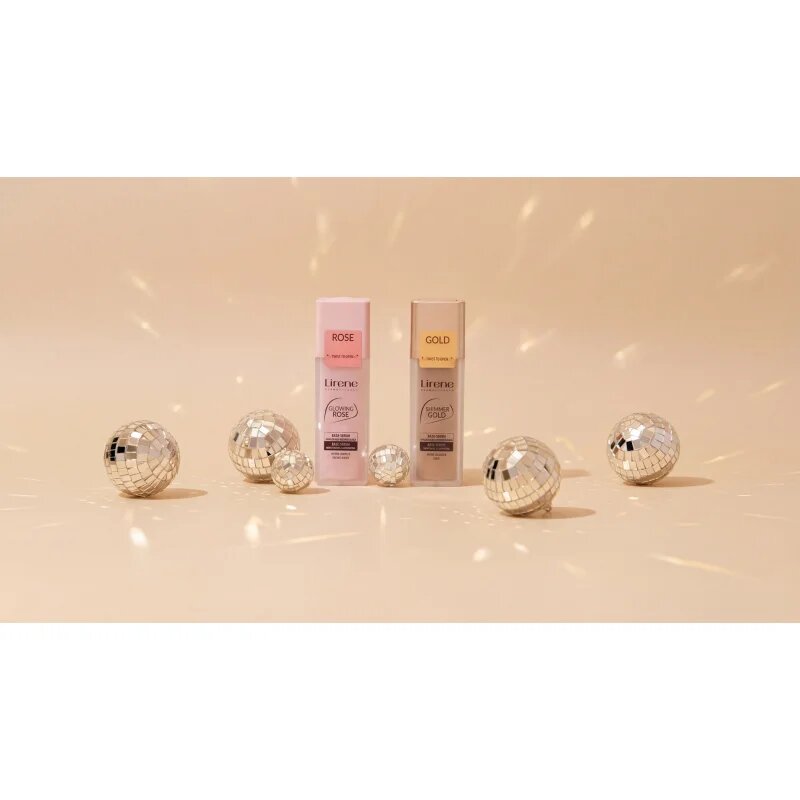Lirene Base Shimmer Gold posvetlitvena podlaga 30 ml