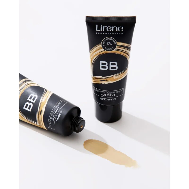 Lirene BB vlažilna BB krema odtenek 01 Beige 30 ml