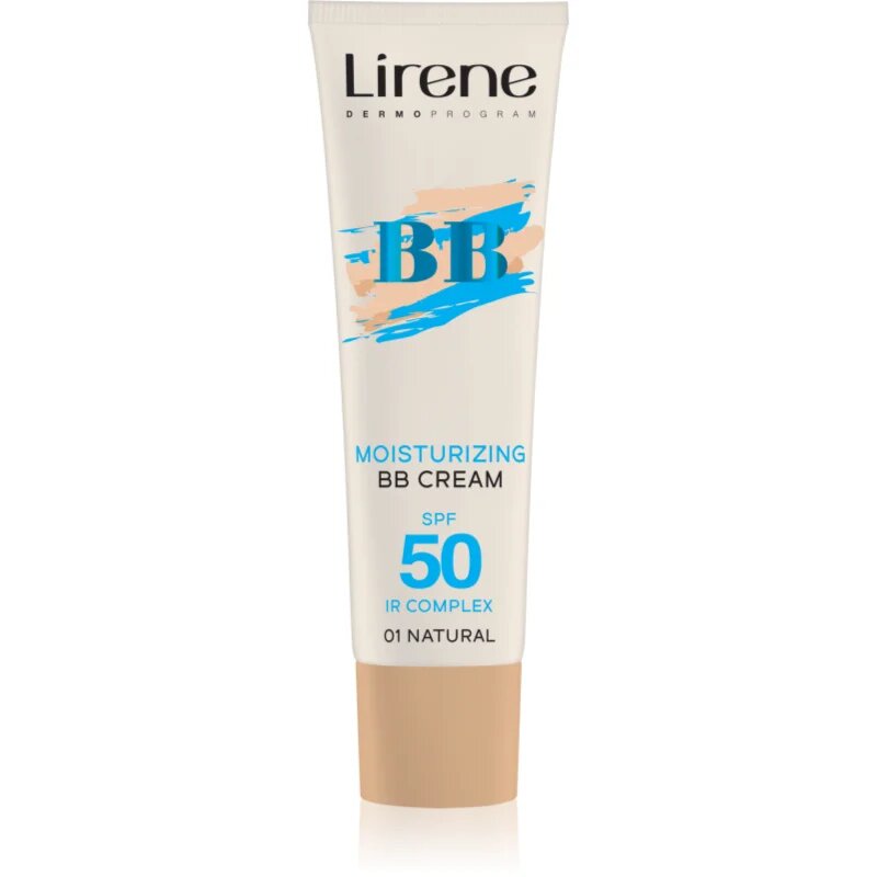 Lirene BB vlažilna BB krema SPF 50 odtenek 01 Natural 30 ml
