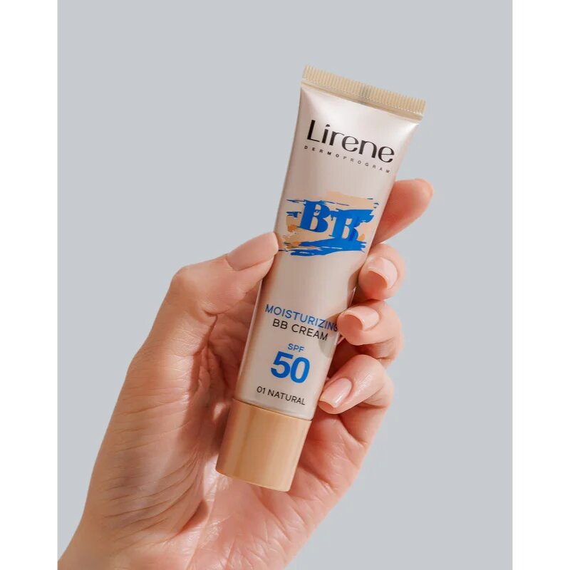 Lirene BB vlažilna BB krema SPF 50 odtenek 01 Natural 30 ml