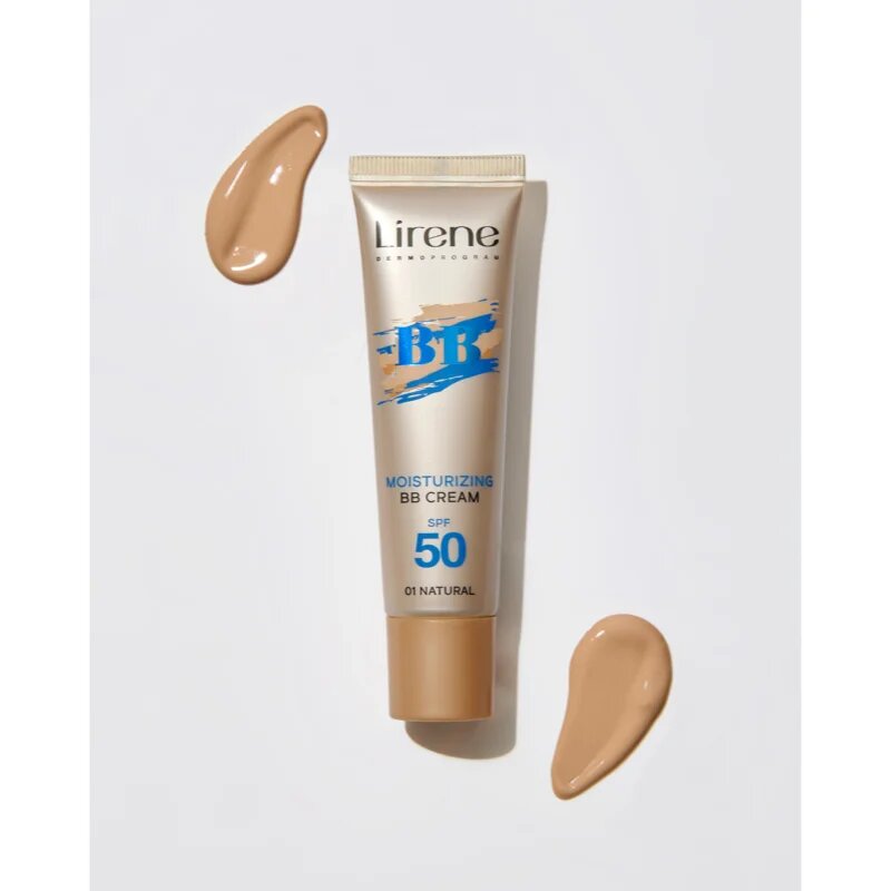 Lirene BB vlažilna BB krema SPF 50 odtenek 01 Natural 30 ml