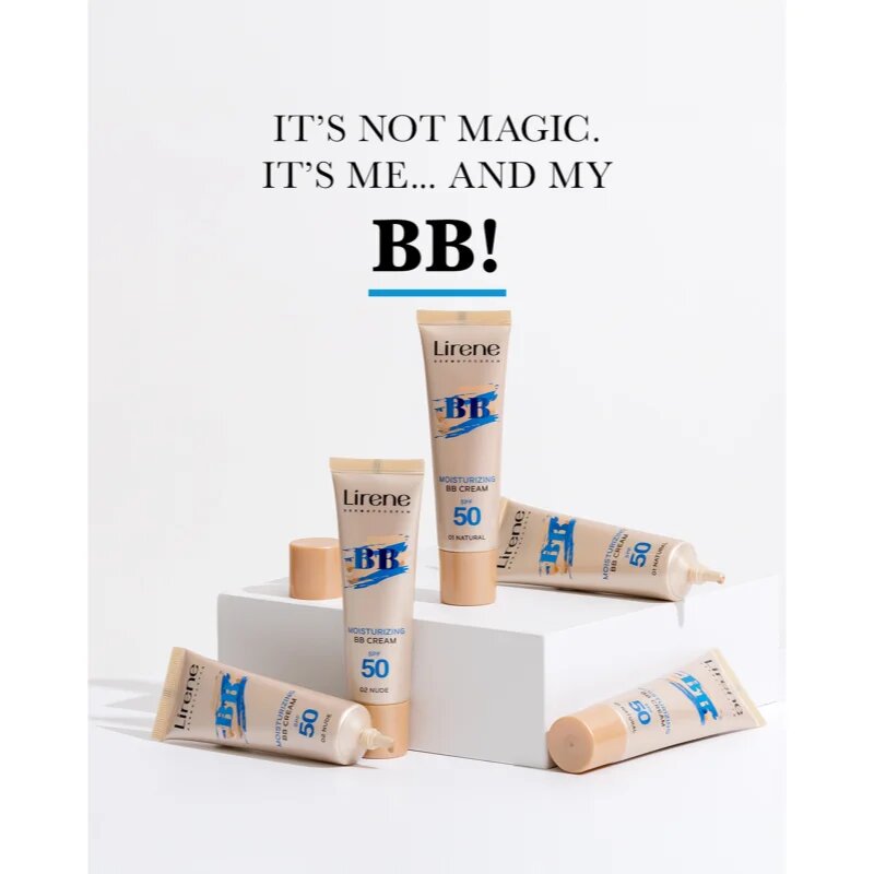 Lirene BB vlažilna BB krema SPF 50 odtenek 01 Natural 30 ml
