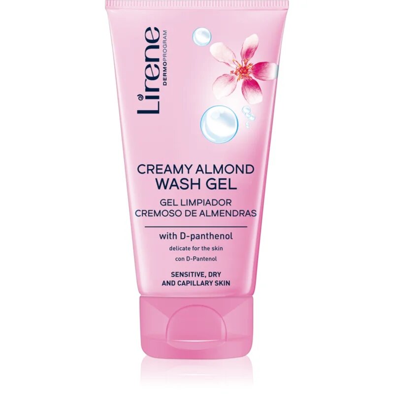Lirene Cleansing Care kremasti čistilni gel s pantenolom 150 ml