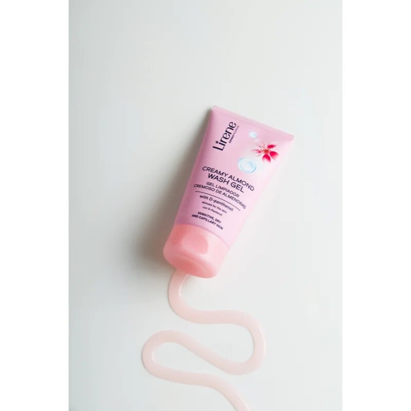 Lirene Cleansing Care kremasti čistilni gel s pantenolom 150 ml