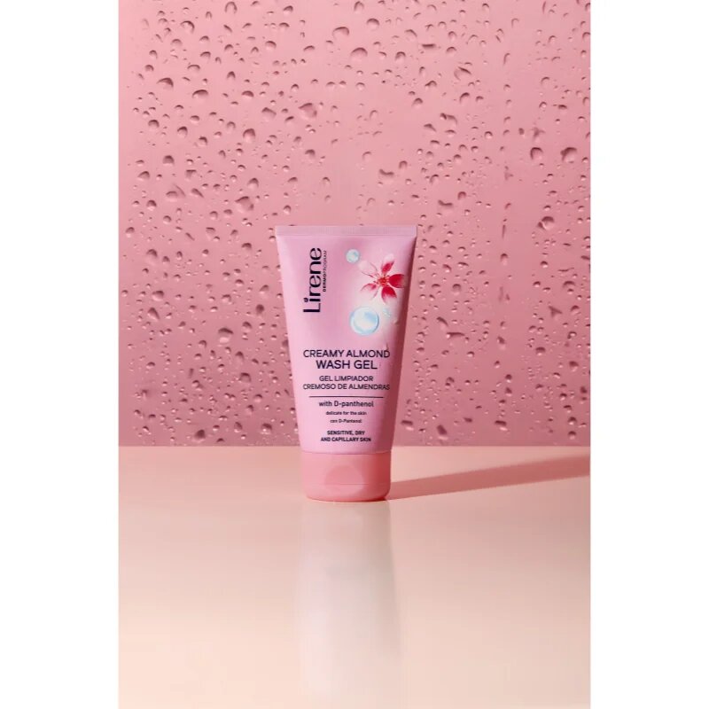 Lirene Cleansing Care kremasti čistilni gel s pantenolom 150 ml