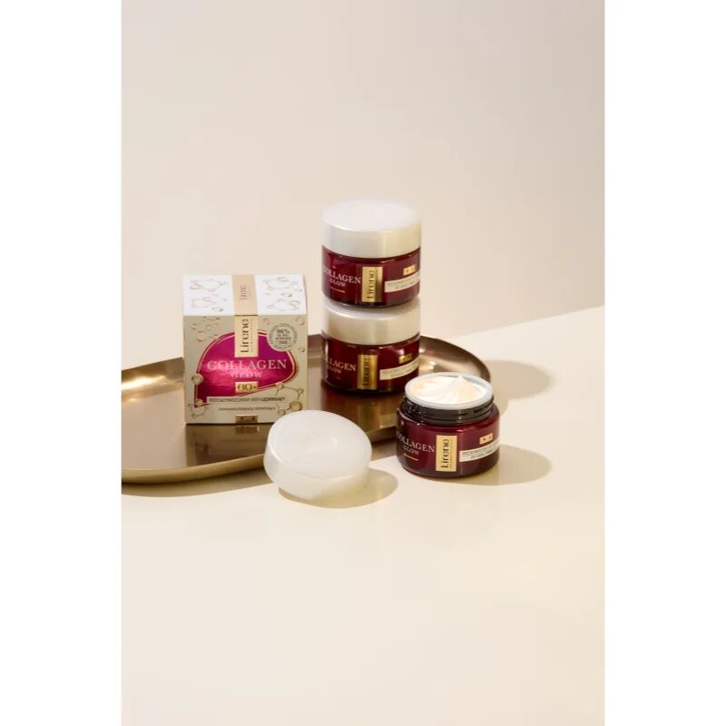 Lirene Collagen Glow 60+ nega za glajenje in učvrstitev za zrelo kožo 50 ml