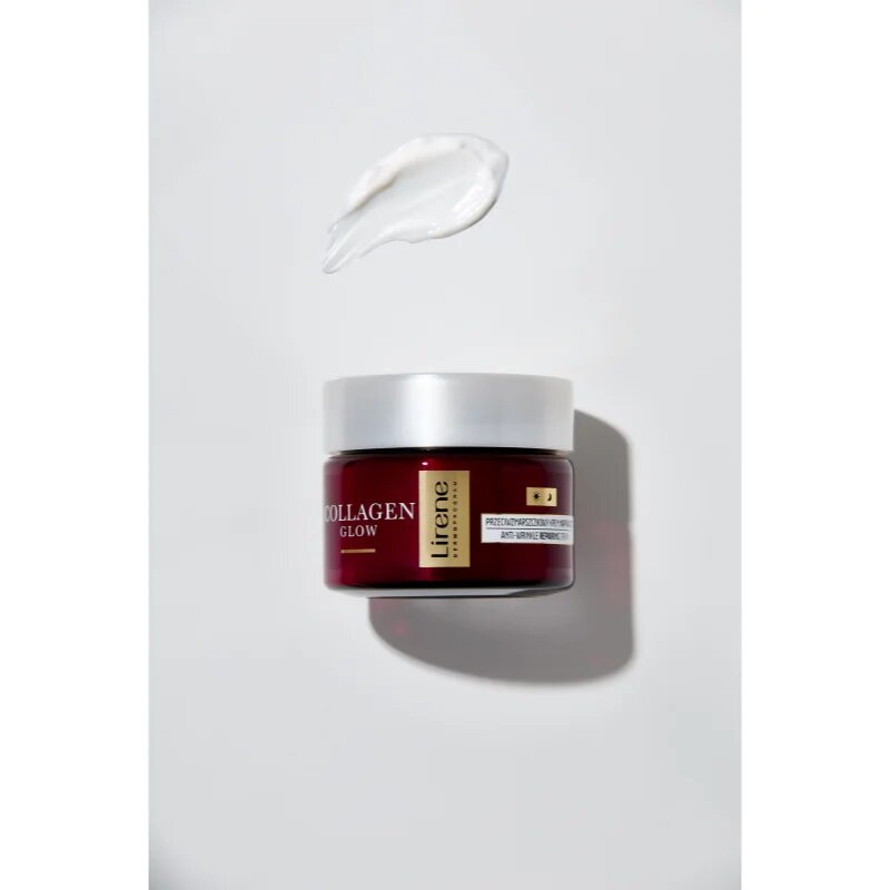Lirene Collagen Glow 70+ regeneracijska krema proti gubam za hranjenje kože in ohranjanje njenega naravnega vlaženja 50 ml