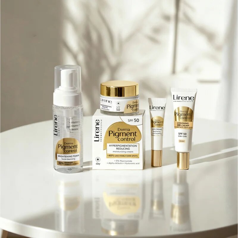 Lirene Derma Pigment Control Brightening Foam posvetlitvena čistilna pena za kožo s hiperpigmentacijo 150 ml