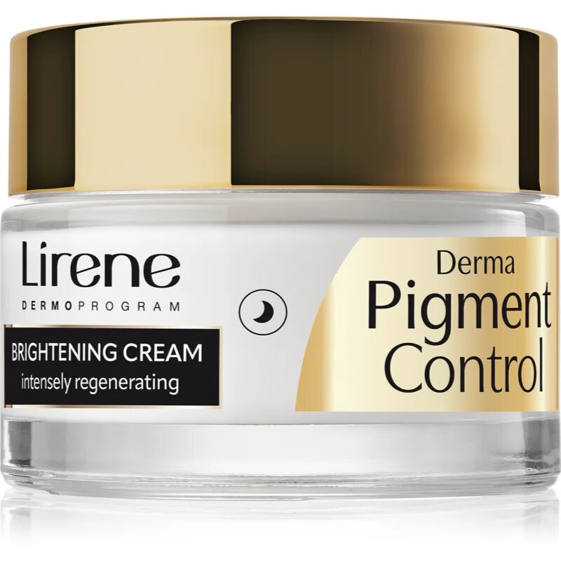 Lirene Derma Pigment Control Brightening Night Cream posvetlitvena nočna krema za kožo s hiperpigmentacijo 50 ml
