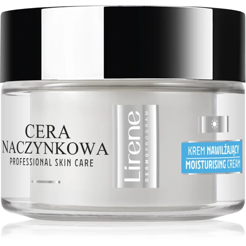 Lirene Face Cream dnevna vlažilna krema za občutljivo in pordelo kožo 50 ml